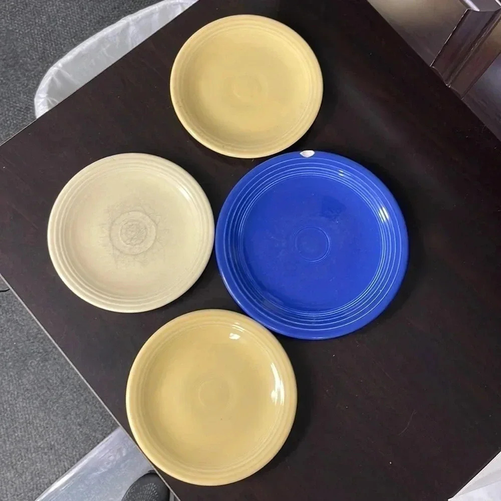 Vintage Fiesta Plates varying ages
